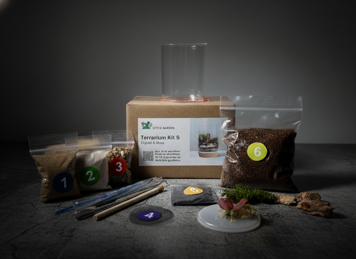 All Inclusive Terrarium DIY Kit - Small